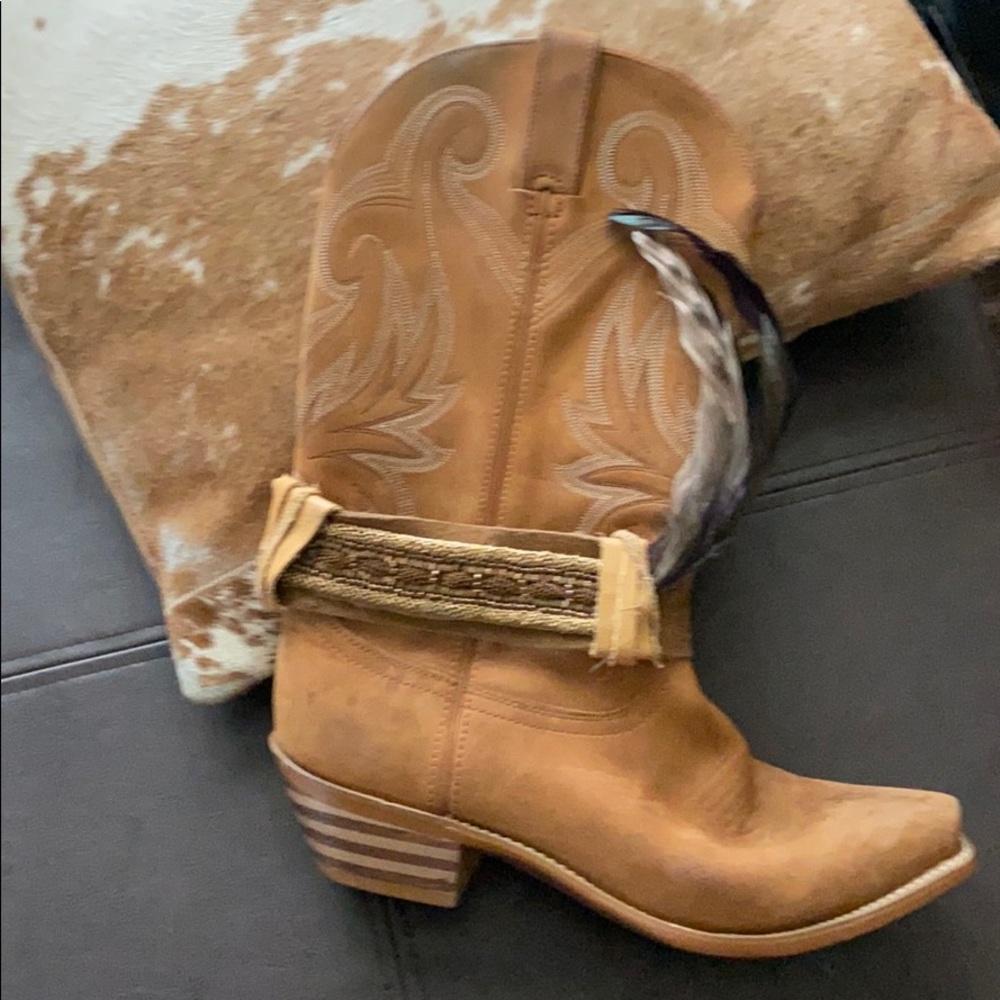 Artisan Leather Boot Cuff